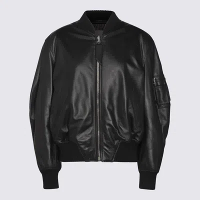 Attico The  Black Leather Jackets
