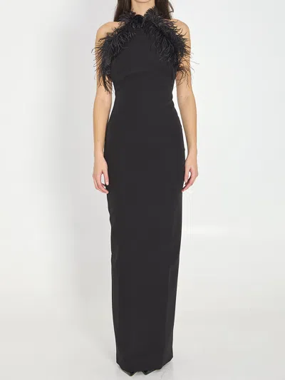 Attico The  Black Maxi Dress