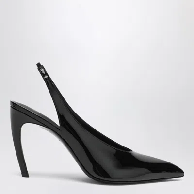 ATTICO THE ATTICO BLACK VIPER SLINGBACK