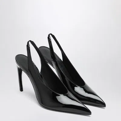 ATTICO THE ATTICO BLACK VIPER SLINGBACK