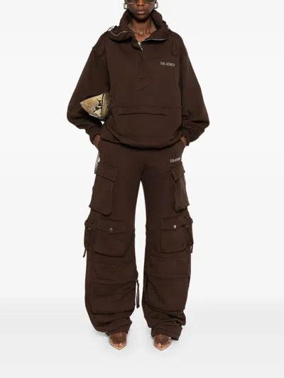 Attico Blouson Double In Brown