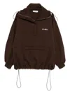 Attico Oversized Blouson With High Collar