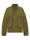 Attico The  Bomber Jacket Clothing In Green