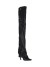 Attico Robin Over-the-knee Stiletto Heel Boot In Multi