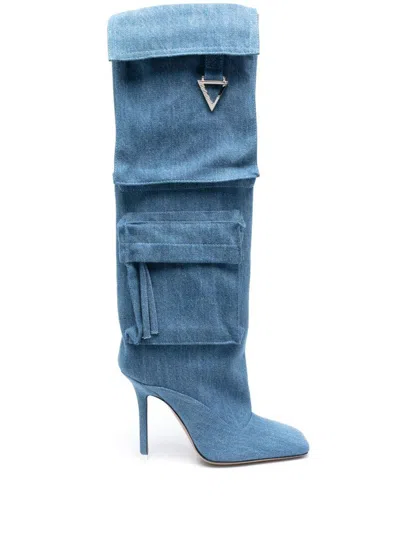 Attico The  Boots In Blue