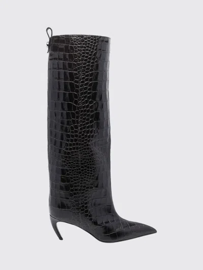 Attico The  Boots Woman Color Brown In Black