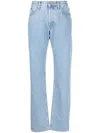 Attico Boyfriend Jeans In Blue