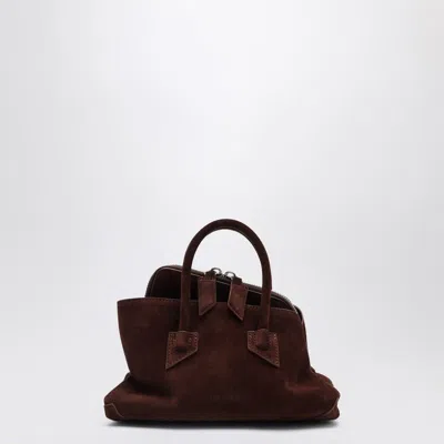 Attico Brown Suede La Passeggiata Mini Bag