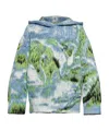 Attico Multicolor Sweater In Green