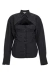 Attico Black Regular Solid Shirt