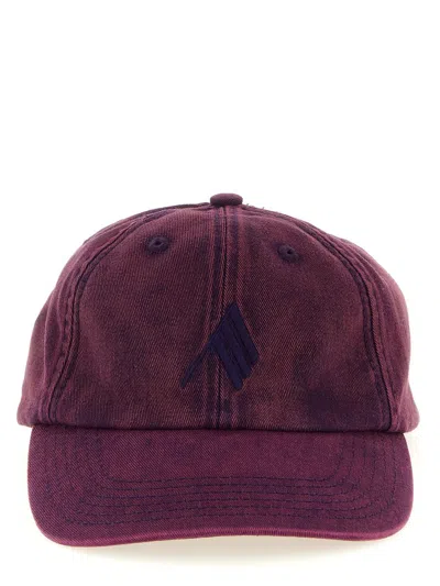 Attico The  Canvas Cap In Purple