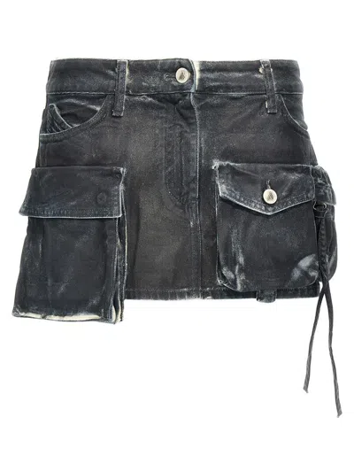 Attico The  Cargo Mini Skirt