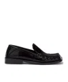 Attico 'charles Patent Leather Loafers In Black
