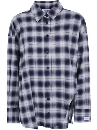 Attico Check Classic Shirt In Multi