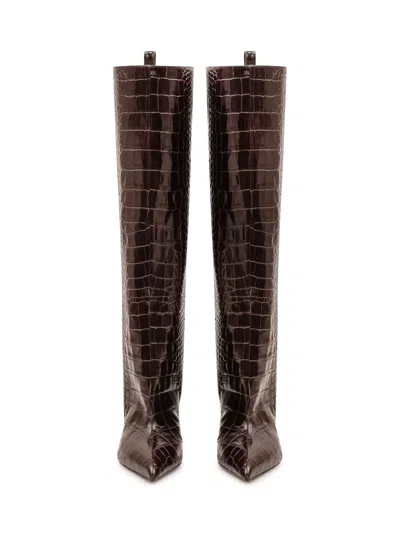Attico The  Chic 65mm Stiletto Boot In Multi