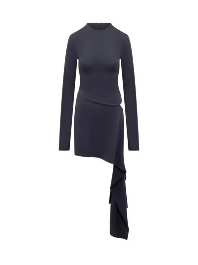 Attico The  Chic Mini Suit For Effortless Style In Blue