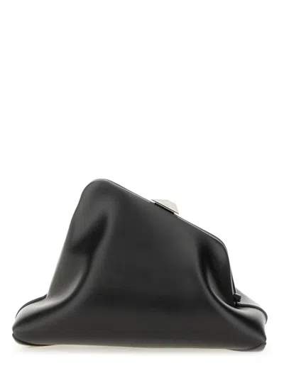 Attico Day Off Shoulder Bag Adjustable Strap Hardware In Black