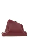 Attico Clutch ''day Off Small'' Burgundy In Burgundy
