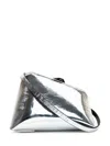 Attico The  ''midnight'' Mini Clutch In Silver