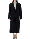 Attico The  Coat In Black