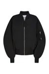 Attico The  "anja" Jacket In Animal Print