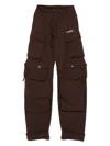 Attico Cargo Fern Pants In Brown
