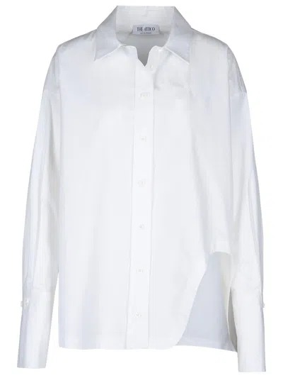 Attico The  Cotton Diana Shirt Woman In White