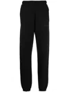 Attico The  Cotton Sweatpants In Black