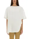 Attico Short-sleeved T-shirt In White