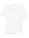 Attico Short-sleeved T-shirt In White