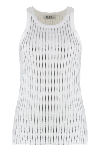 ATTICO THE ATTICO COTTON TANK TOP