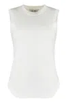 Attico The  Cotton Tank Top In White