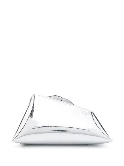 Attico The  Crackled Laminated Leather `8:30 Pm` Clutch Bags