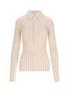 Attico Long-sleeved Polo Shirt