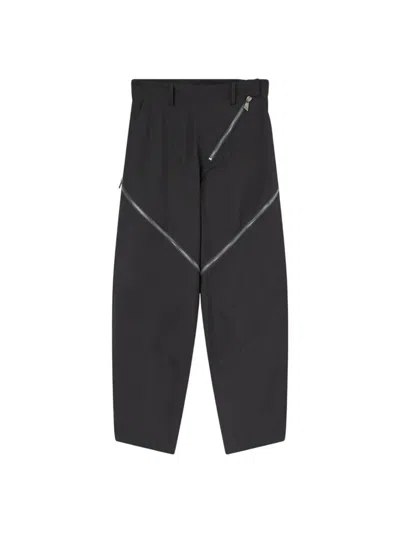 ATTICO THE ATTICO DARK GRAY LONG PANTS