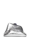 Attico The  ''day Off'' Shoulder Bag In Silver