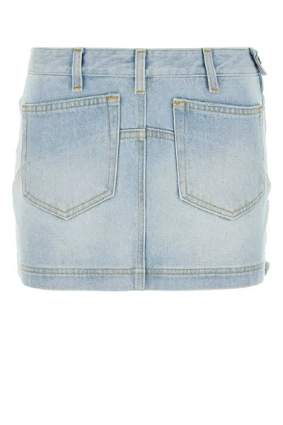 Attico Fay Skirt In Blue