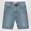 Attico Denim Shorts With Belt Loops