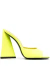 ATTICO THE ATTICO DEVON SYNTHETIC PATENT MULES