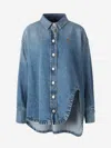Attico Washed Denim Shirt