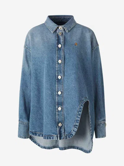 Attico The  Diana Denim Shirt