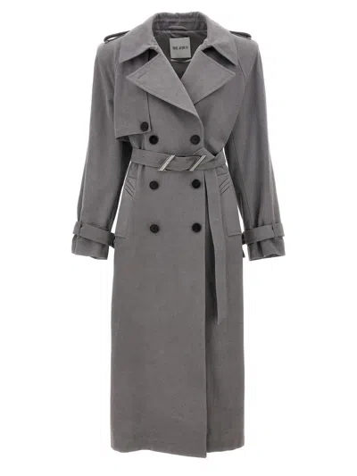 Attico The  Double-breasted Trench Coat
