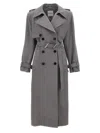 Attico Double-breasted Trench Coat