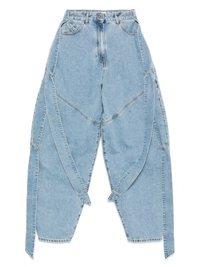 ATTICO THE ATTICO DRAWSTRING JEANS