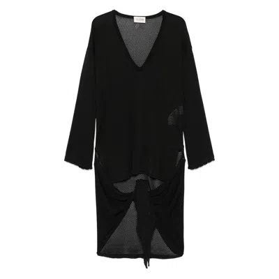 Attico Knotted Mini Dress