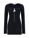 Attico Mini Logo Dress