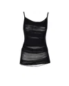 Attico Mini Dress In Black