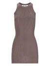 Attico The  Dresses In Brown