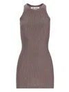 Attico The  Dresses In Brown