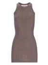 Attico The  Dresses In Brown